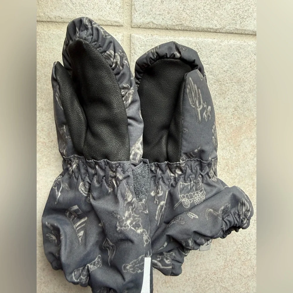 Kid’s wheat MITTENS TECH snow gloves